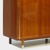 Grande armoire vintage à 5 portes en teck, style moderne du milieu du siècle, années 1960