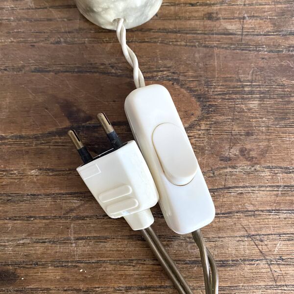 Lampe tête de cheval en albâtre , Italy