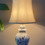 Porcelain living lamp nineteenth handmade decorations, double lighting