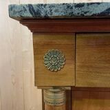 Commode de style Empire marbre vert