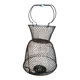 Ancienne Nasse Pêche Panier Métal Pliable Vintage