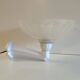 Art Deco wall light in porcelain and glass paste - 1930s/40s