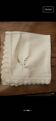 Nappe rectangulaire et 11 serviettes motif dentelle