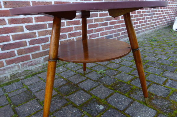 table de salon vintage format palette de 1955