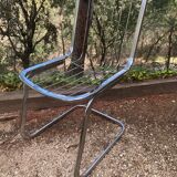 Ensemble chaises design métal chevron