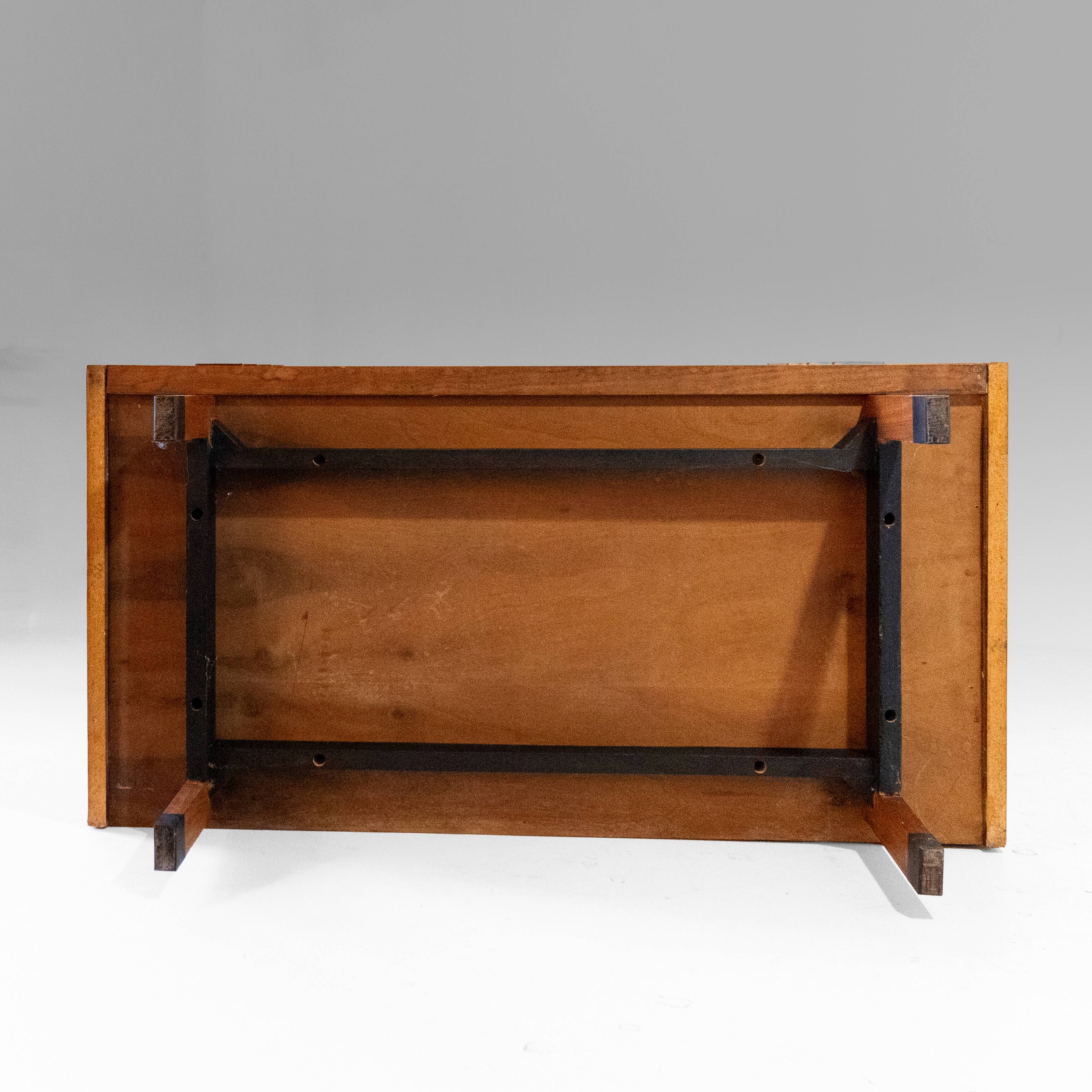 Mid Century Modern Italian Wood Cabinet, George Coslin for 3V Arredamenti P