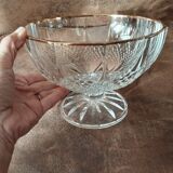 Crystal footed cup