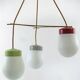 Mid-century design sixties vintage hanging light
