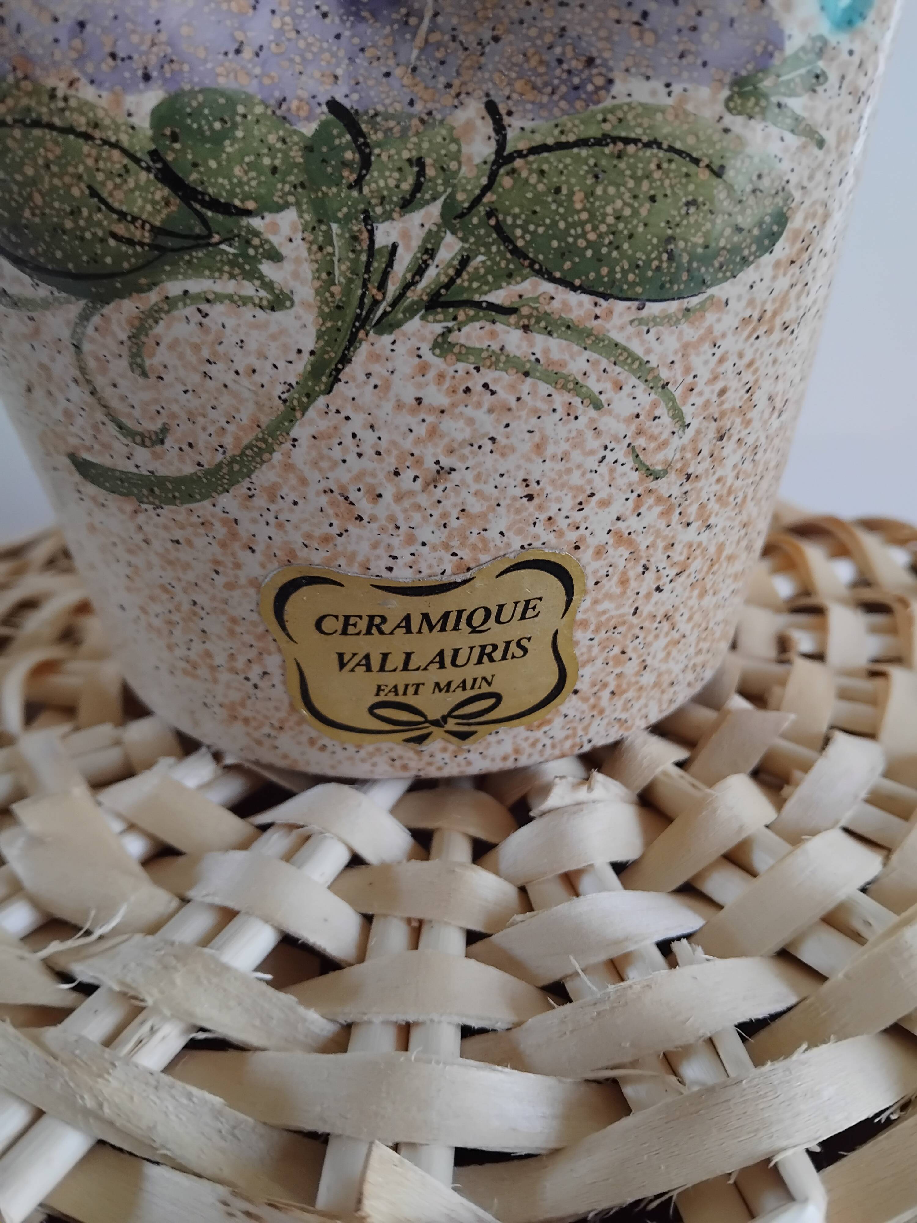 Provençal vase from Vallauris