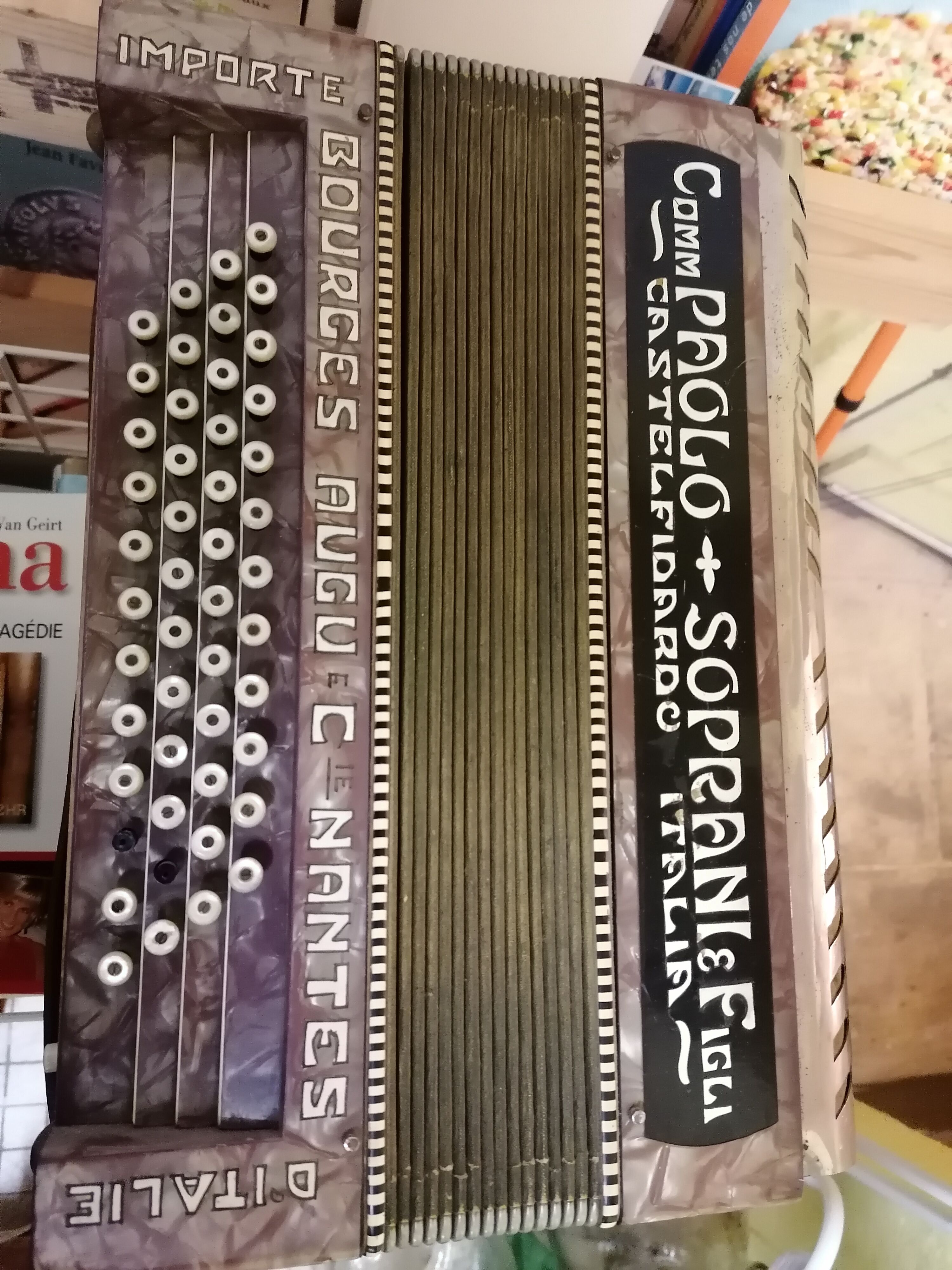 former accordion Paolo Soprani