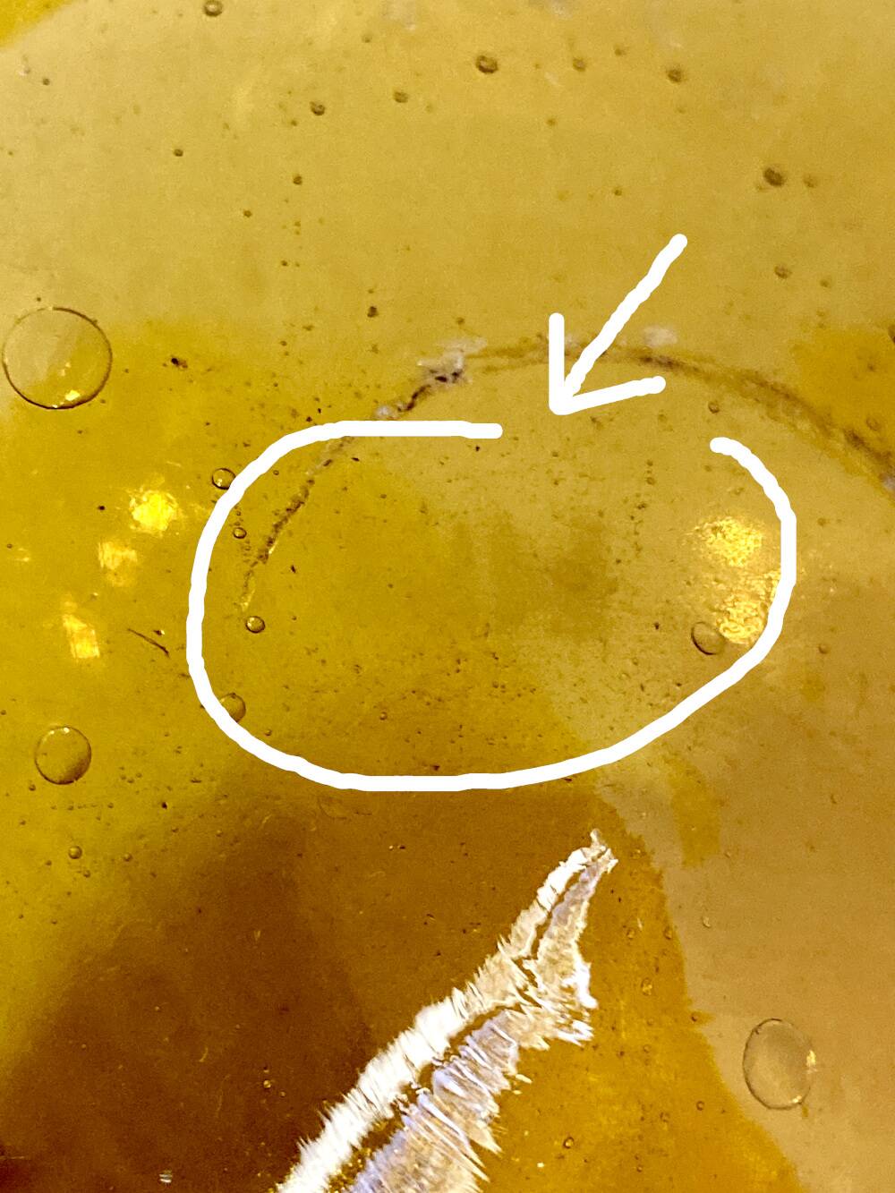 Biot bubble glass soliflore vase, 1950s