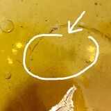 Biot bubble glass soliflore vase, 1950s