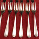 Service has a silver metal dessert SFAM art deco model in beautiful shiny case