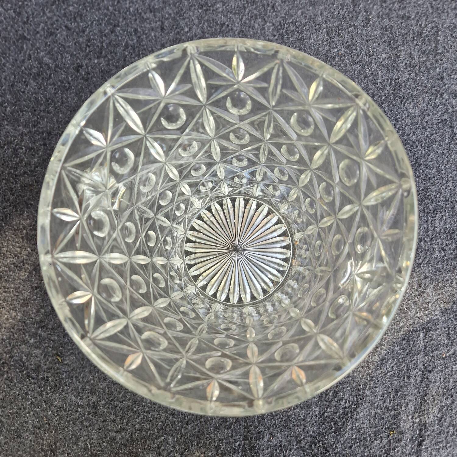 70s/80s glass champagne bucket