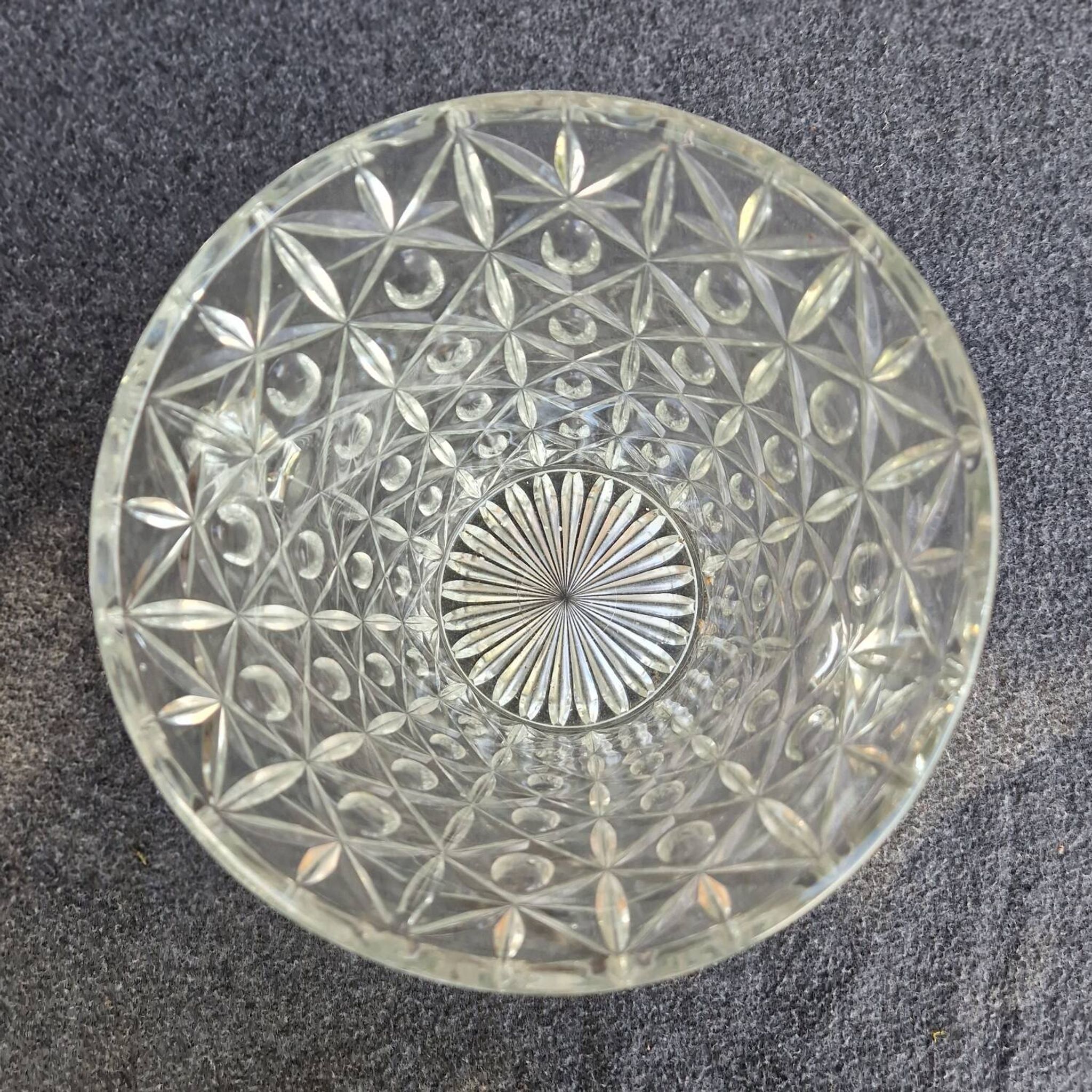70s/80s glass champagne bucket