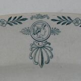 Plat ovale compiegne terre de fer