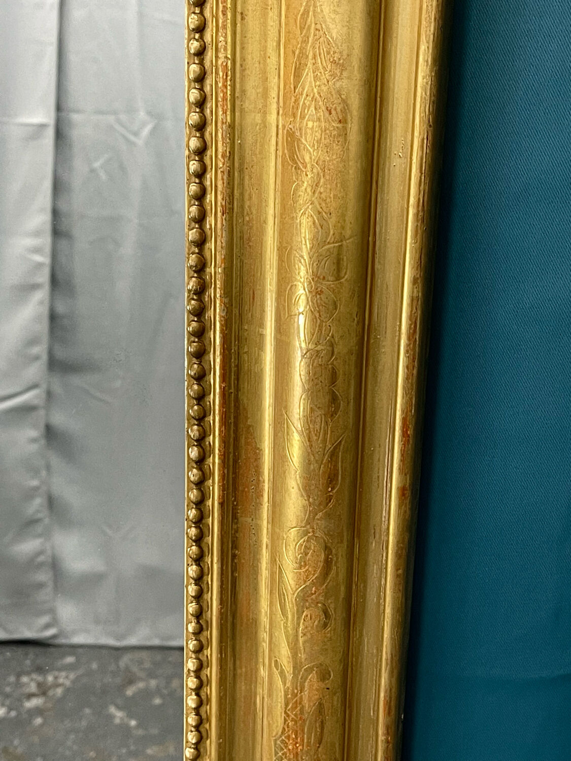 Mirror 119x88 old era Louis-Philippe 1840