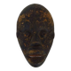 Ancien masque dan de côte d'ivoire afrique art tribal africain. années 60