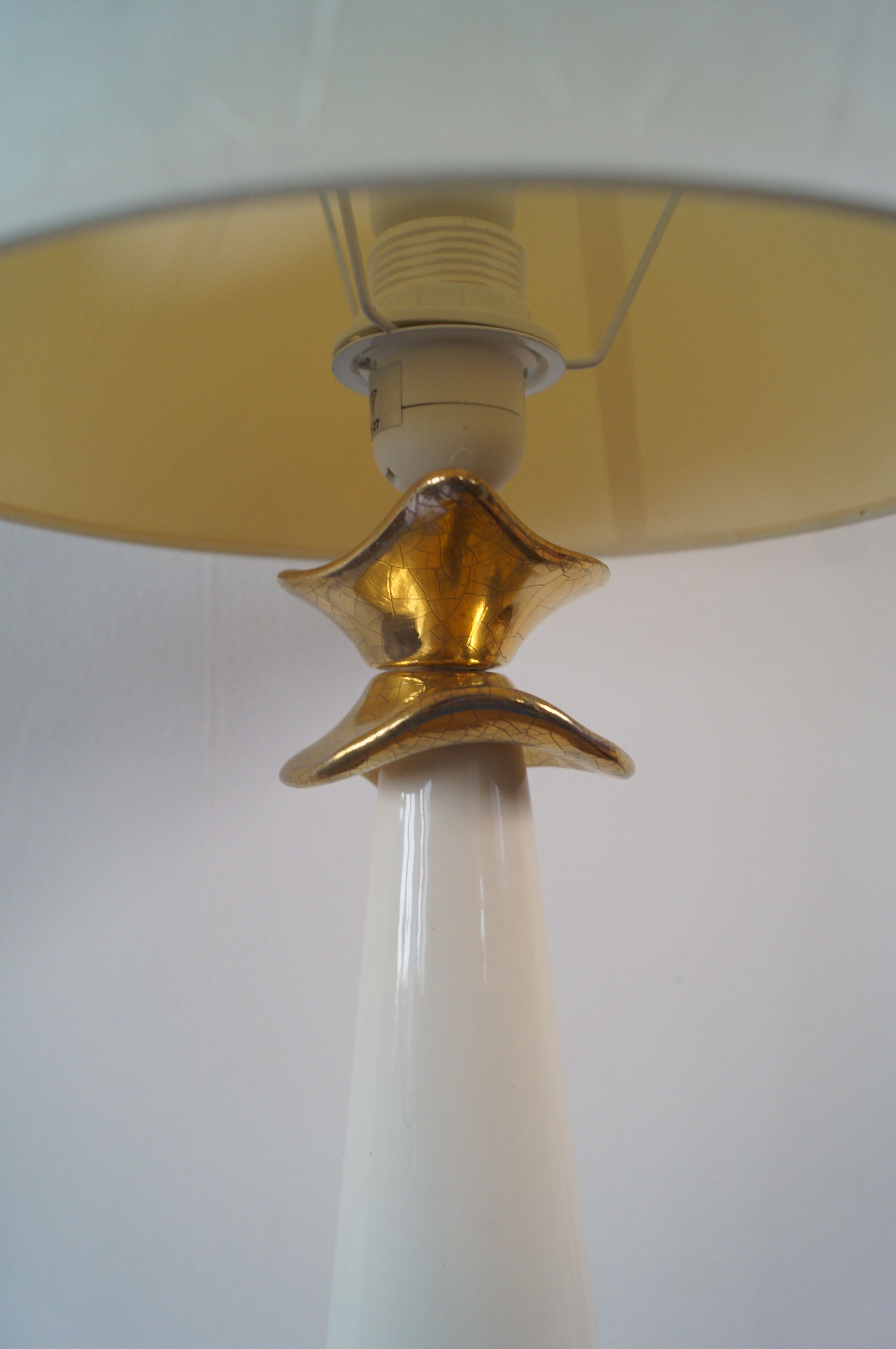 Ceramic lamp design 1980