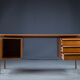 Mid-Century Teak Desk from GV Møbler, 1960s