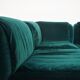 Fauteuils en Chenille de Seven Salotti, 1970s, Set de 5