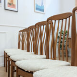 6 Scandinavian Benny Linden chairs