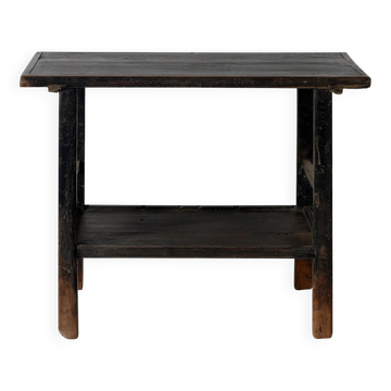 Jining - Small Chinese console in ancient elm no. 1