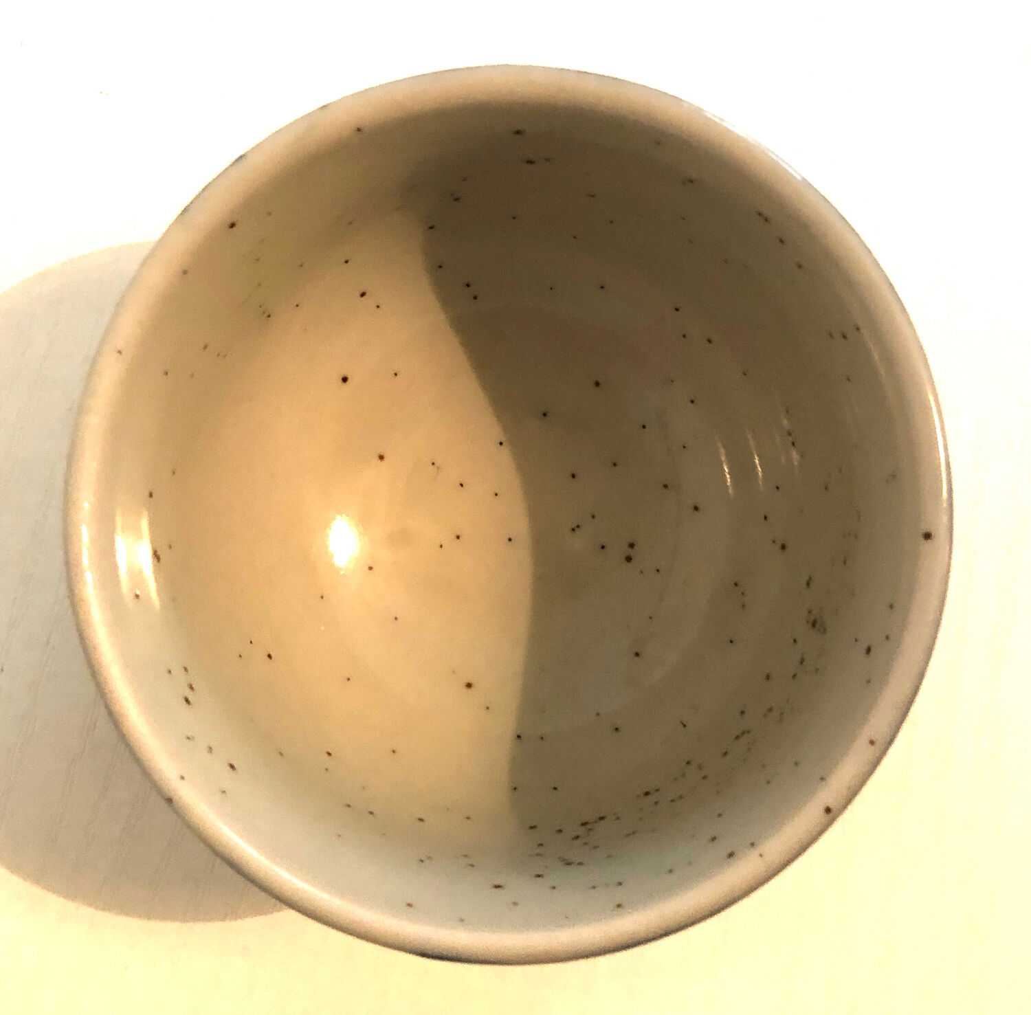 Japanese blue and white ceramic cup