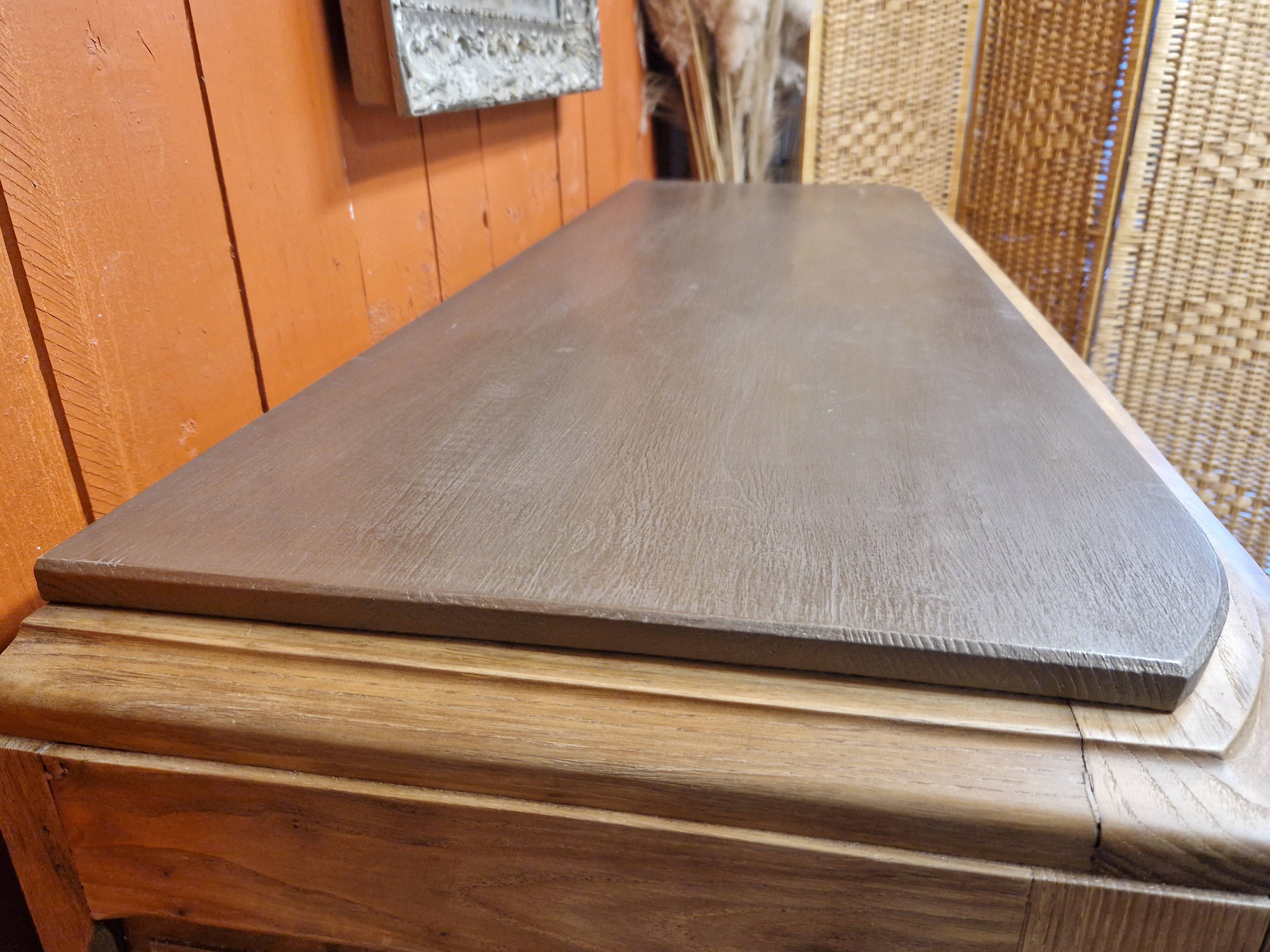 Renovated art deco oak sideboard