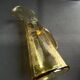 Beer pitcher (can) in engraved ambrino blown glass