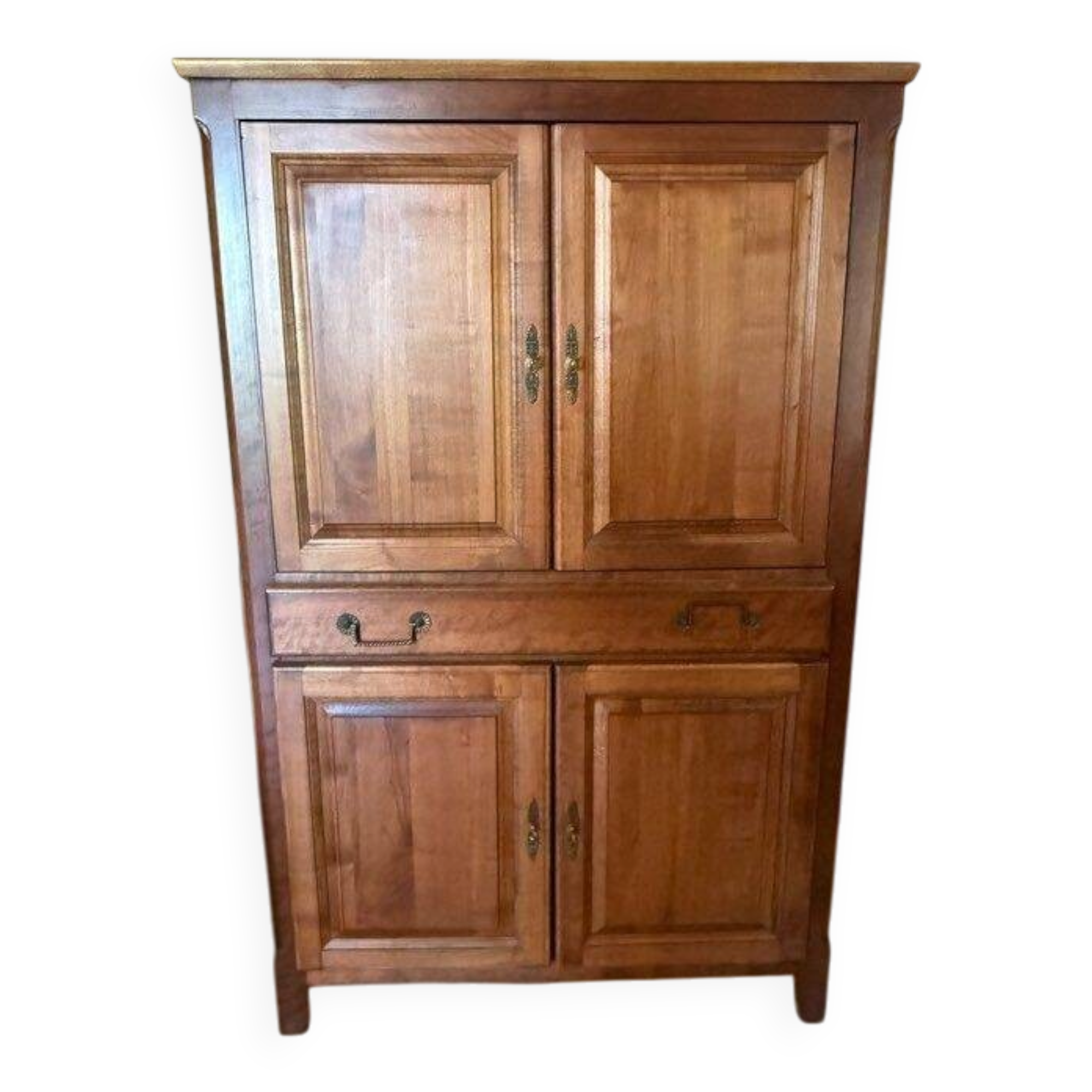 Solid wood TV cabinet