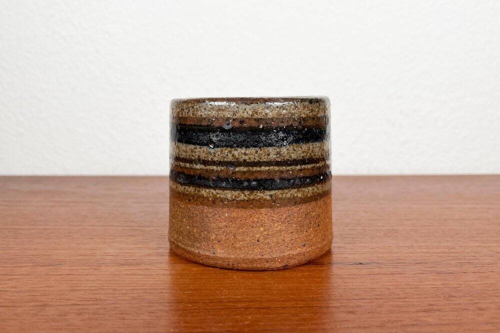 Mid-century Danish studio pottery vase from Salling Pottery, 1960s.