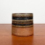 Mid-century Danish studio pottery vase from Salling Pottery, 1960s.