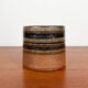 Mid-century Danish studio pottery vase from Salling Pottery, 1960s.