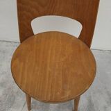 Baumann chair, "Mondor" model, vintage bistro, 1950s