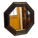 Octagonal mirror in seventeenth century Flemish style