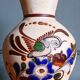 Stoneware vase, traditional pottery from Tonalá, Mexico.