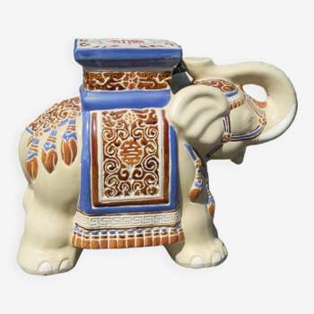 Ceramic elephant plant holder