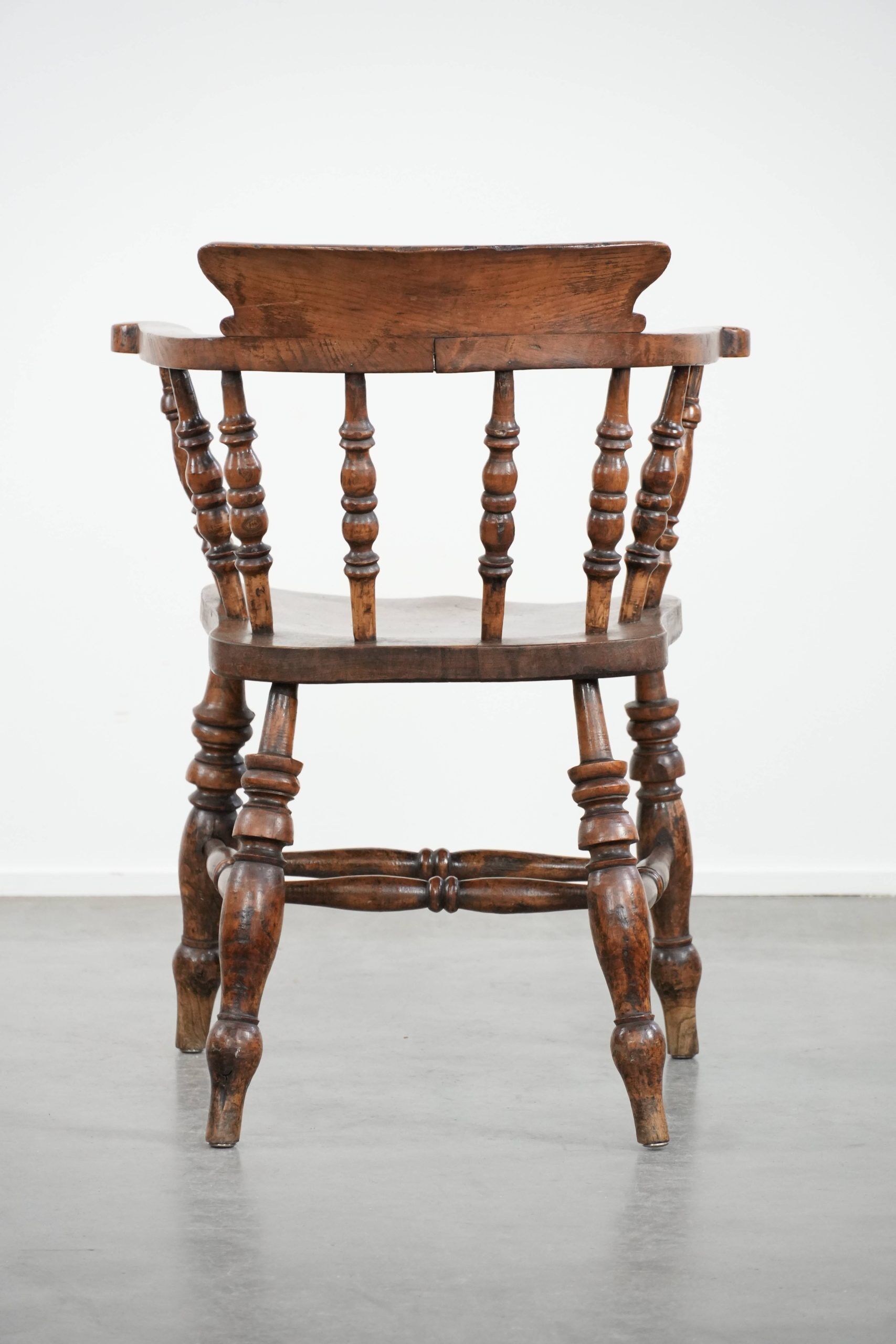 Antique English captain's chair/ desk chair from the early 19th century
