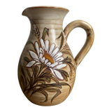 Ceramic pitcher by fonck and mateo in vallauris