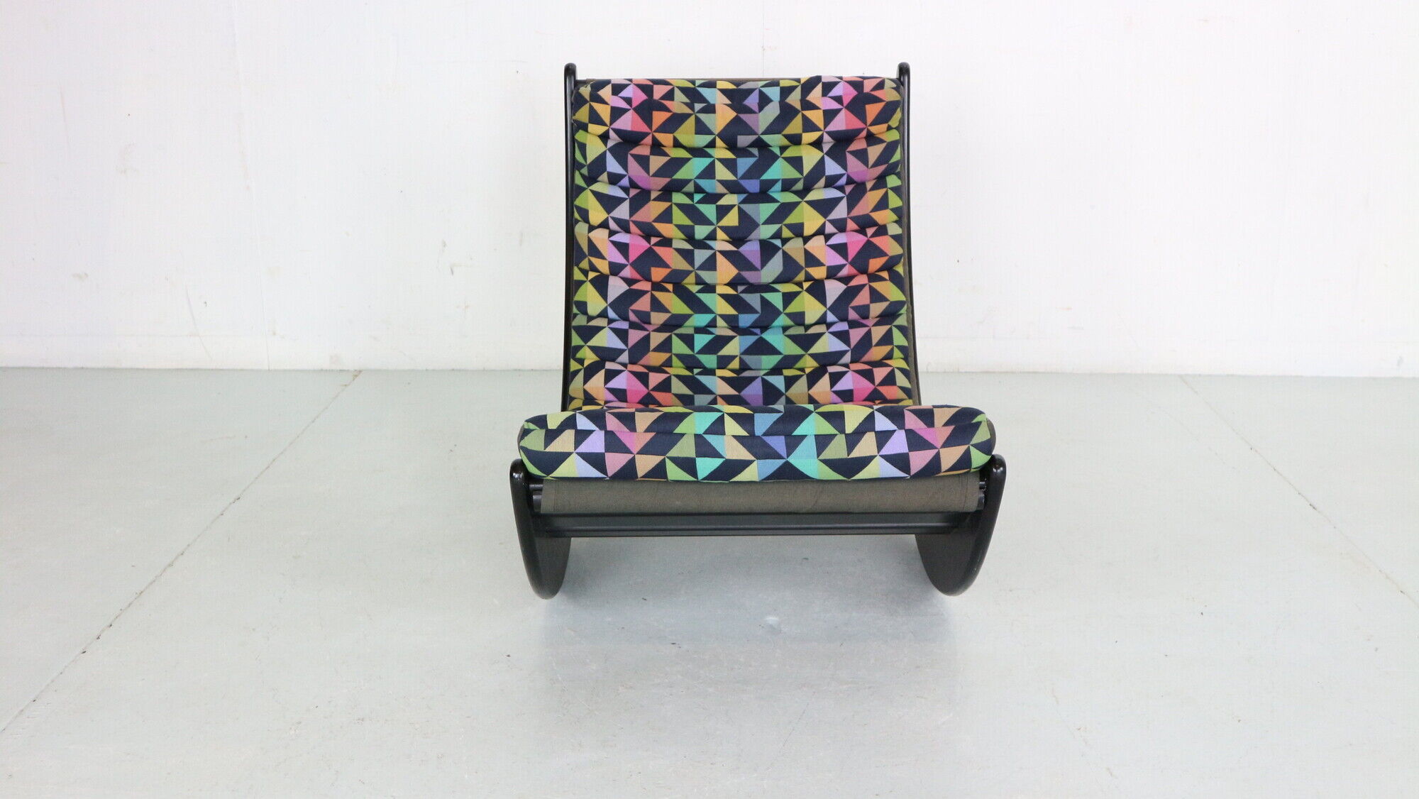 Verner Panton "Relaxer 2" Rocking Chair by Rosenthal, 1970s Denmark