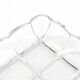 Art Deco tray, transparent pressed glass, Poland, 1930s