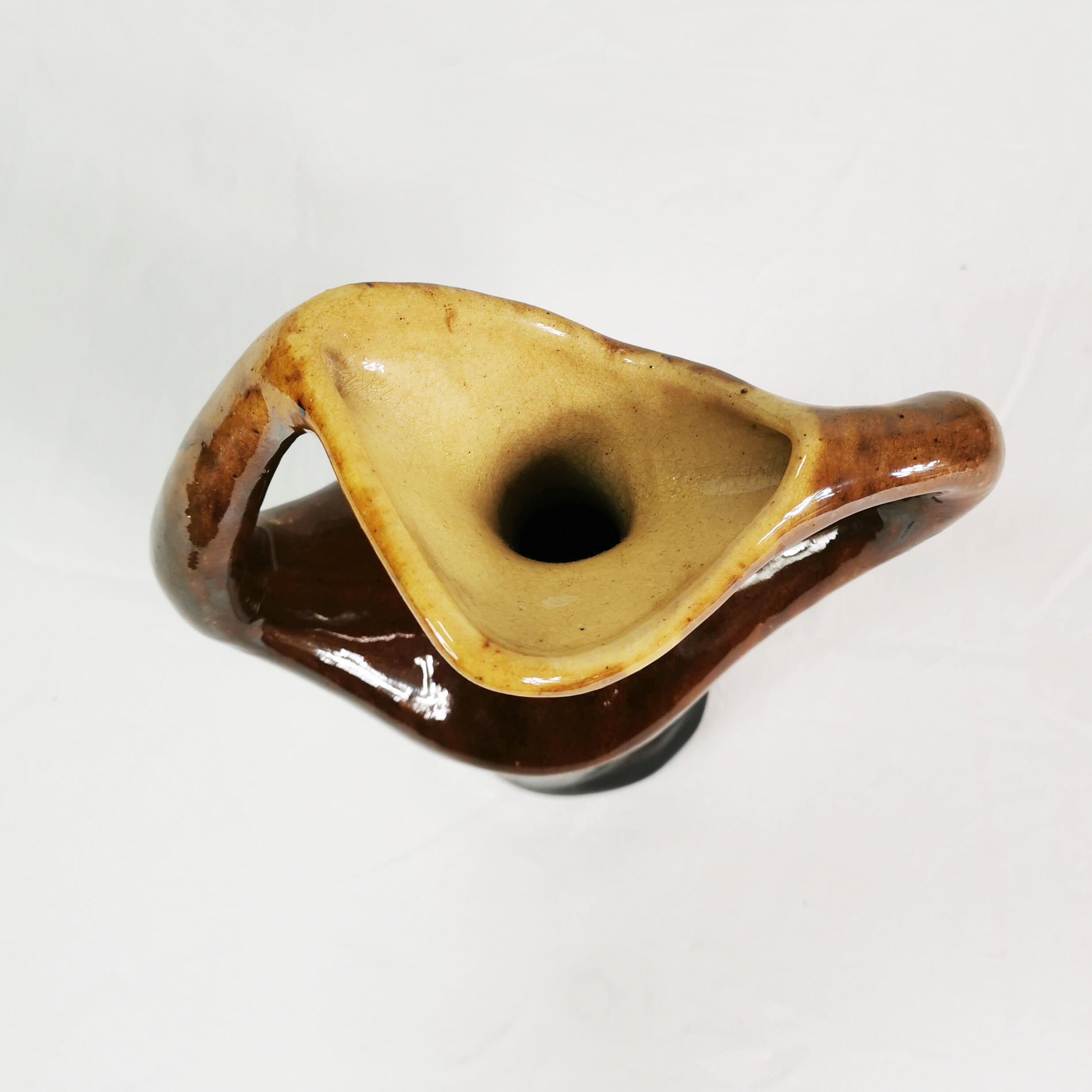 Modernist vase, Ceramika Krakowska, designed by M. Garga, 1960s