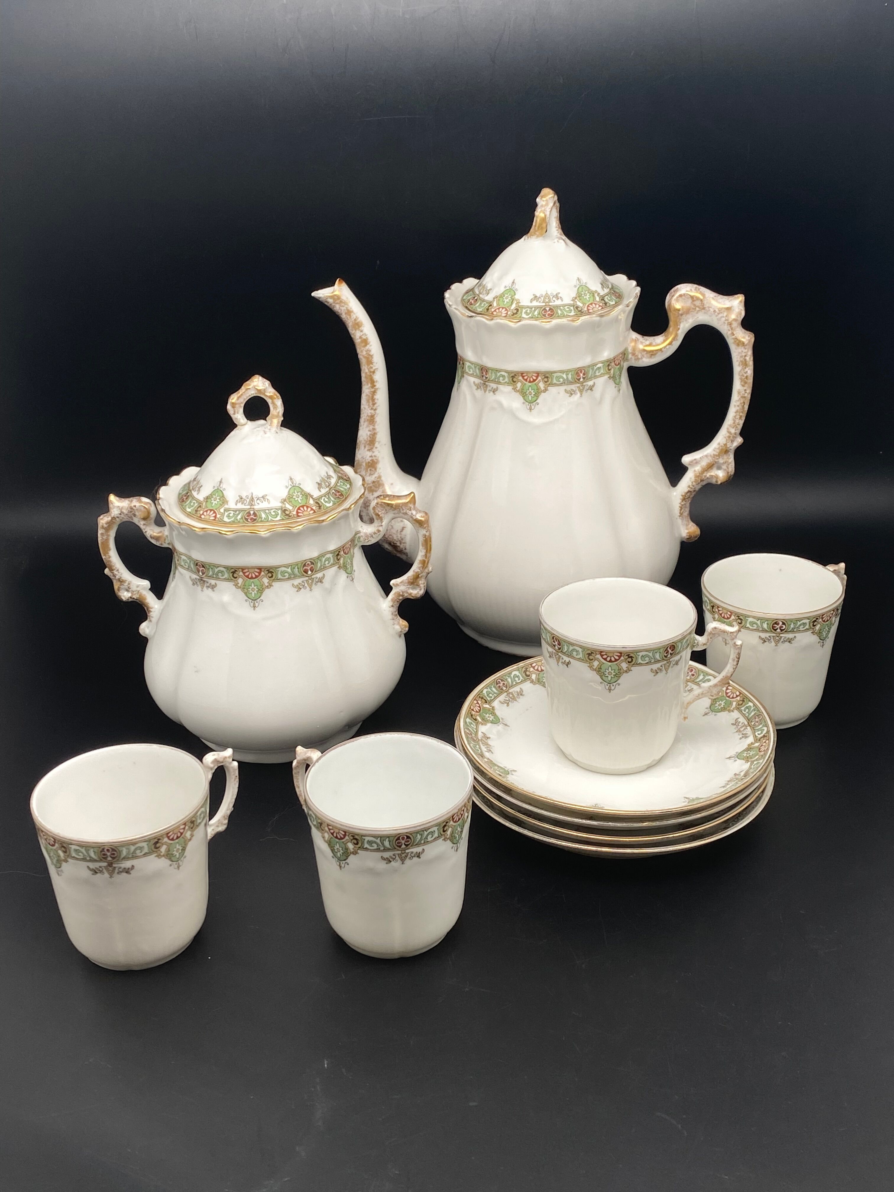 Vintage porcelain tea/coffee set – MOCA12
