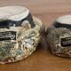 2 vanoise ceramic cups with labels