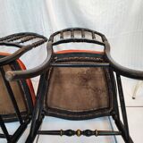 Pair of chairs Napoleon III model Opera