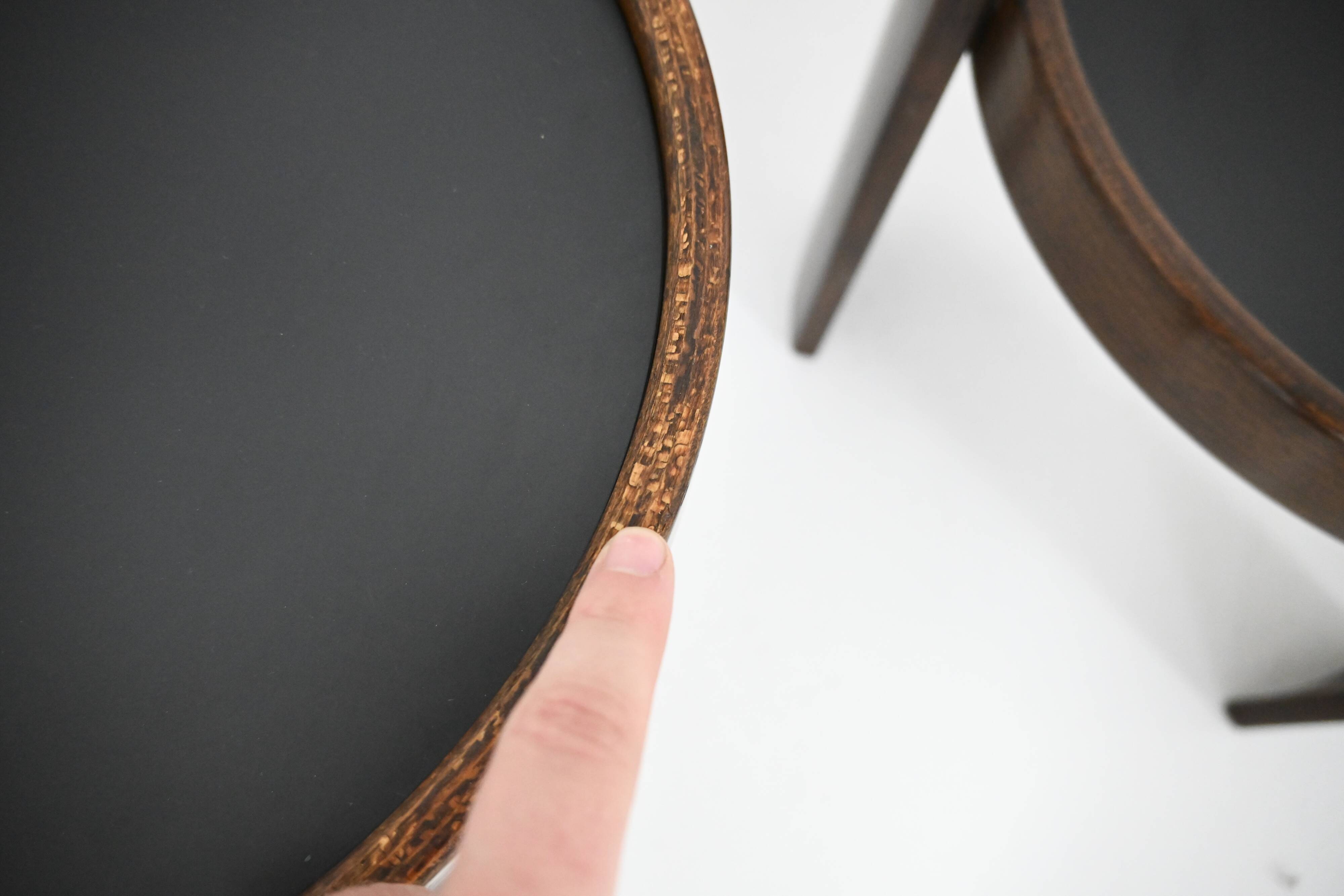 Nest tables model 780, created by Gianfranco Frattini for Cassina, year