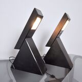 Pair of Delta lamps by Mario Bertorelle, 1970s