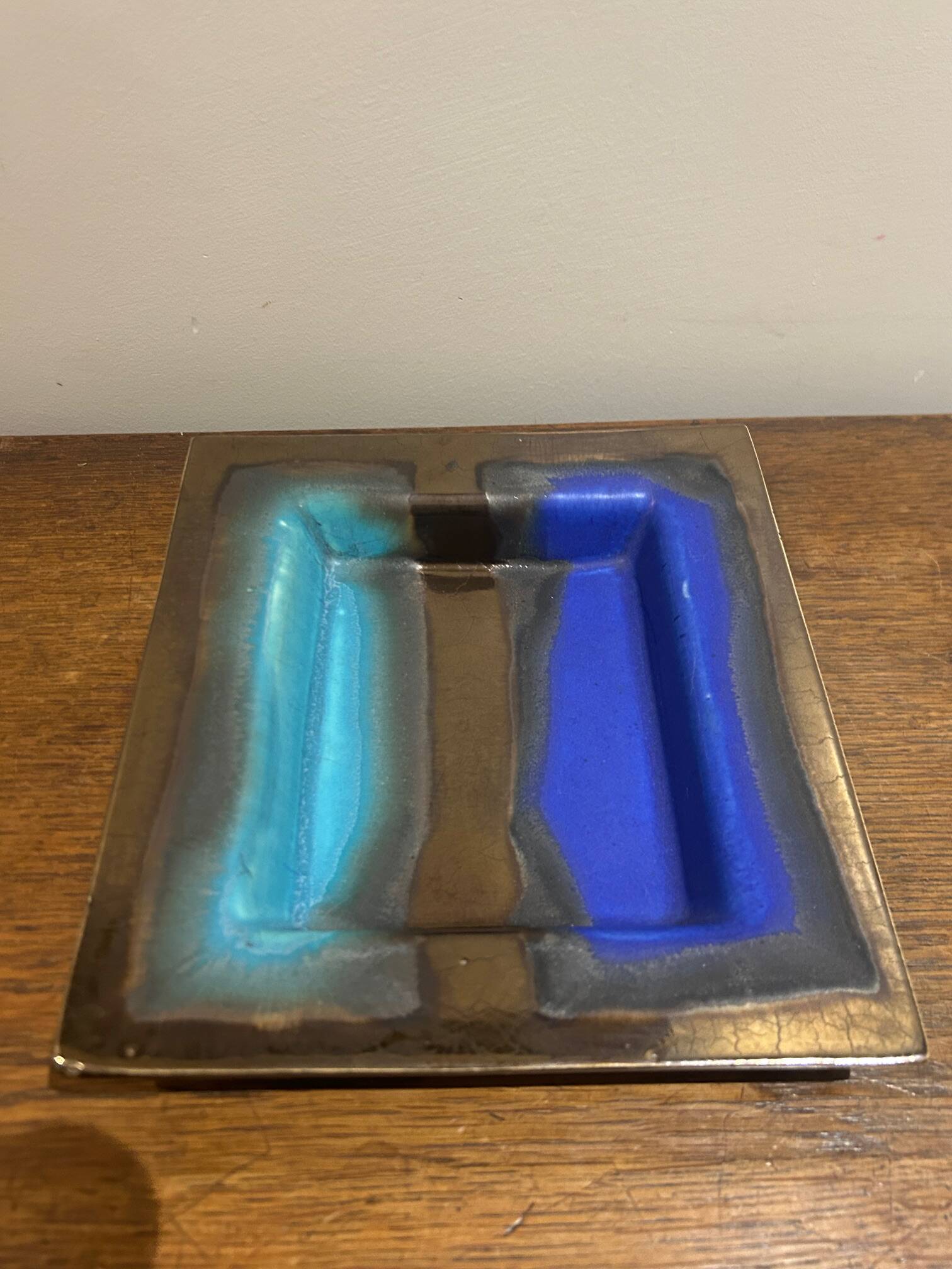 vintage ceramic catchall tray