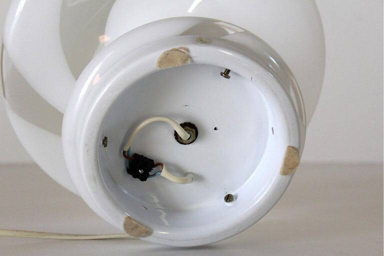 Vintage Table Lamp in Murano Glass, Carlo Nason for Mazzega, Italy 1960s